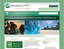 Tablet Screenshot of jeffersonenergy.com